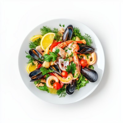 Фирменное блюдо Морской гриль прованс - купить в Устье